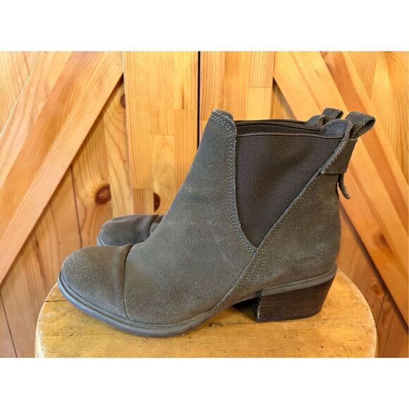 Timberland Sutherlin Bay Double Chelsea Ankle Boots Women's Size 8 Gray - Picture 1 of 9